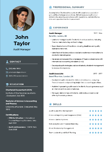 Audit Manager  Resume