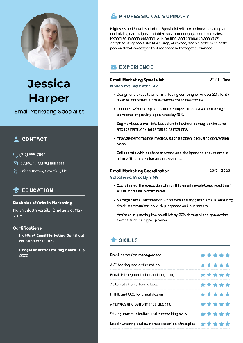 Email Marketing Specialist  Resume Email Marketing Specialist  Resume