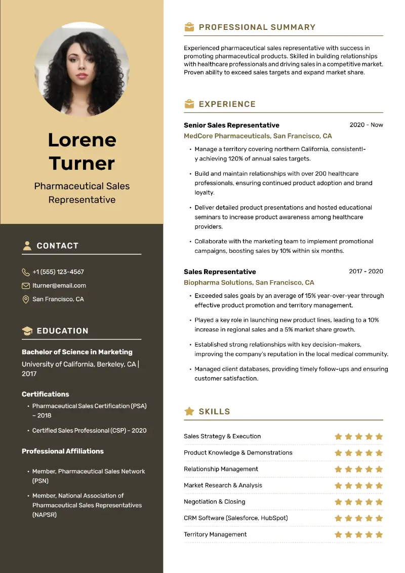 Resume for Pharma Company: Examples & Templates
