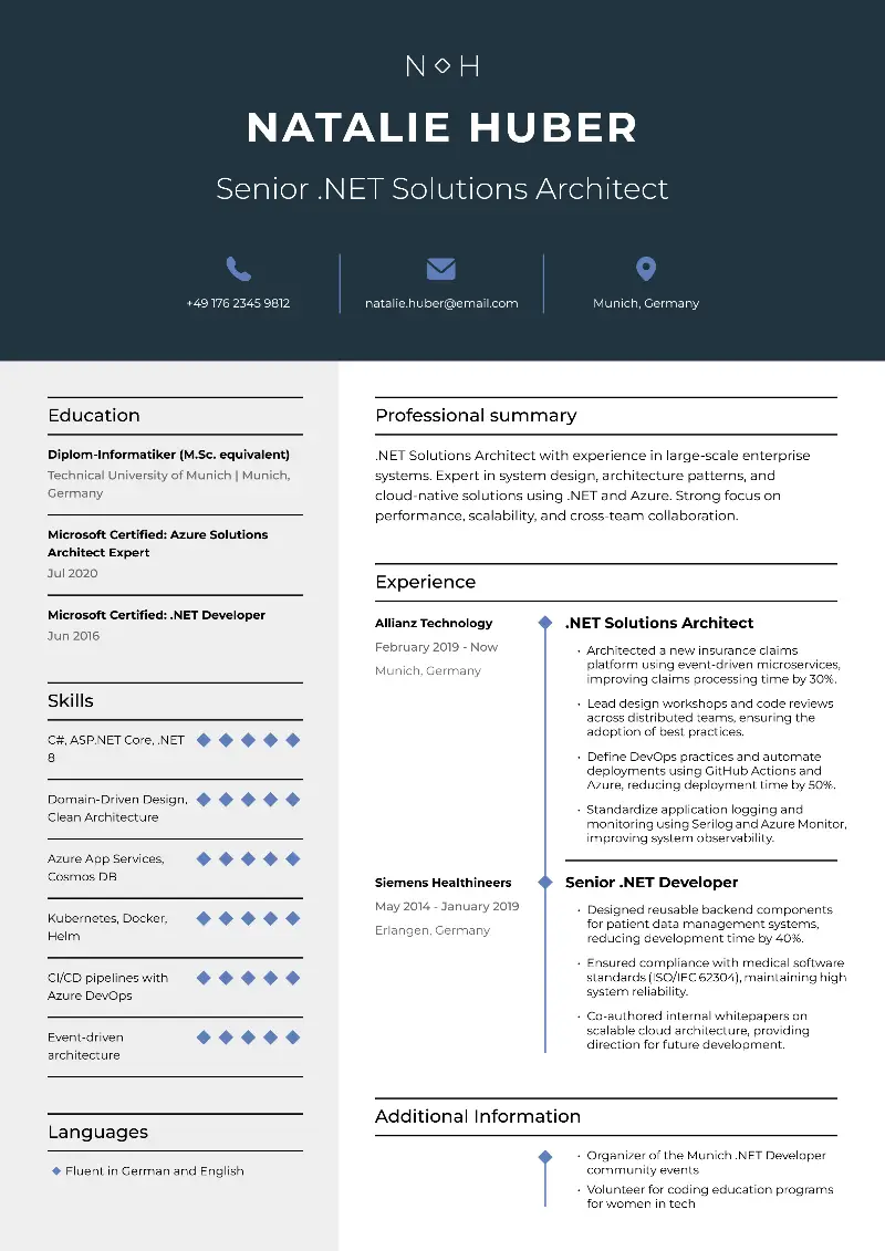 6 Architecture Resume Examples and Templates for 2025