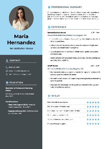 Rehabilitation Nurse Resume
