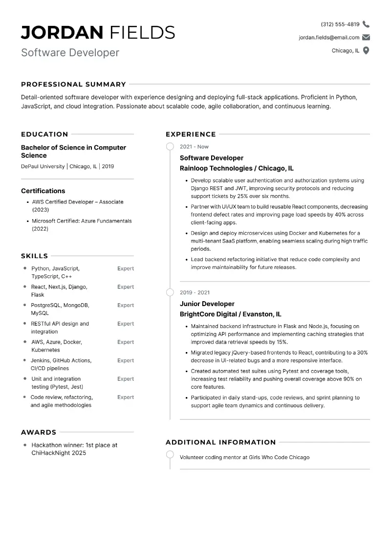 How to List Multiple Jobs at the Same Company on a Resume?