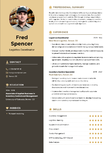 Logistics Coordinator Resume Logistics Coordinator Resume