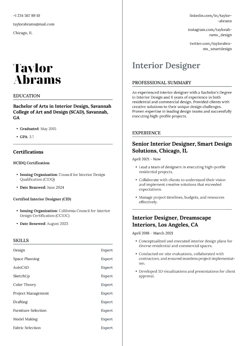 Top Interior Design Certifications: Boost Your Career