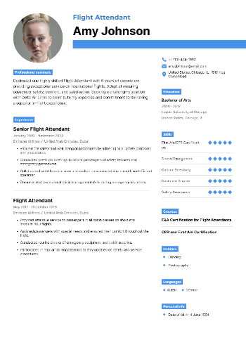 Flight Attendant Resume Flight Attendant Resume