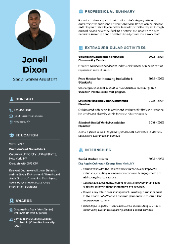Social Worker Assistant Resume Social Worker Assistant Resume