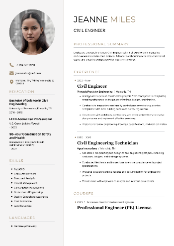 Civil Engineer Resume Civil Engineer Resume