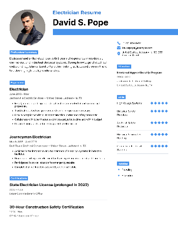 Electrician Resume Resume