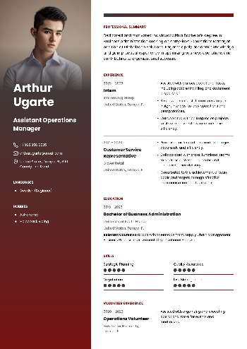 Assistant Operations Manager Resume Assistant Operations Manager Resume
